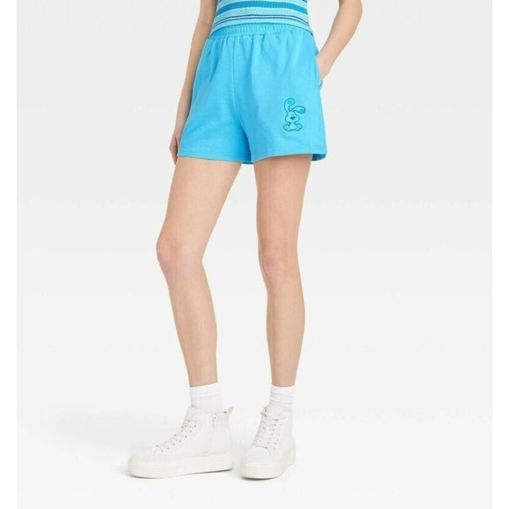 Women's Blue's Clues Nickelodeon Graphic Lounge Shorts - Small